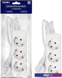 Удлинитель TKE-C01-BU3-7-1-Z Tokov electric