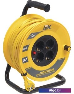Удлинитель УК30 WKP15-16-04-30 (30 м, желтый) Iek