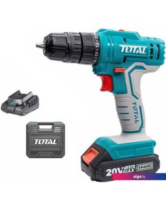 Дрель-шуруповерт TDLI20012 (с 1-им АКБ, кейс) Total