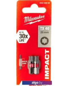 Набор бит 4932430888 (2 шт) Milwaukee