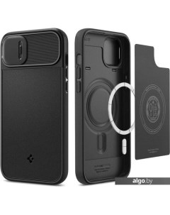 Чехол для телефона Optik Armor Mag Magsafe iPhone 14 Plus Black ACS04923 (черный) Spigen