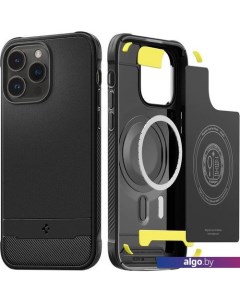 Чехол для телефона Rugged Armor MagFit iPhone 14 Pro Max ACS04812 (matte black) Spigen