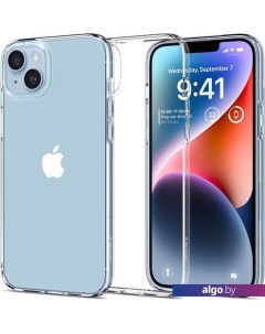 Чехол для телефона Liquid Crystal iPhone 14 Crystal Clear ACS05033 (прозрачный) Spigen