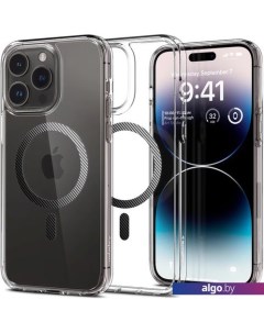 Чехол для телефона Ultra Hybrid iPhone 14 Pro Max MagFit ACS04827 (carbon fiber) Spigen