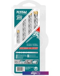 Набор буров TACSD1945 (4 шт) Total