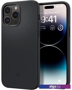 Чехол для телефона Silicone Fit MagFit iPhone 14 Pro Max ACS04846 (black) Spigen