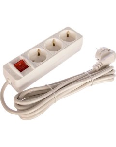 Удлинитель 481S-8303 (3 м, белый) Союз