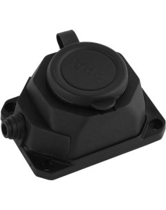 Колодка удлинителя K-1e-B-IP44 Б0044543 Эра