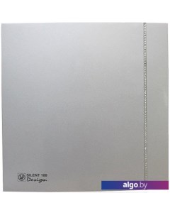 Вытяжной вентилятор Silent-100 CZ Silver Design Swarowski [5210622400] Soler&palau