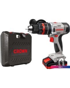 Ударная дрель-шуруповерт CT21075HMX-2 BMC (с 2-мя АКБ, кейс) Crown