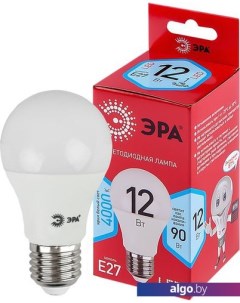 Светодиодная лампочка Red Line LED A60-12W-840-E27 R Эра
