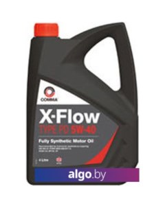 Моторное масло X-Flow Type PD 5W-40 4л Comma