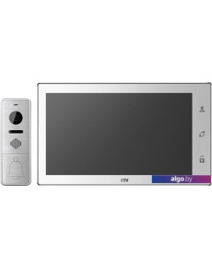 Комплект видеодомофона DP4106AHD (белый) Ctv
