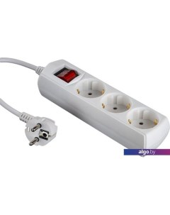 Удлинитель 15101 (1.5 м, белый) Truenergy