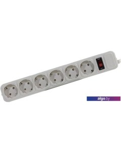 Сетевой фильтр 6 розеток, 5 м, белый (SP-6-5W) Exegate