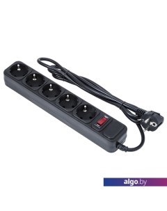 Сетевой фильтр 5 розеток, 5 м, черный (SP-5-5B) Exegate