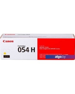 Картридж 054H Yellow Canon