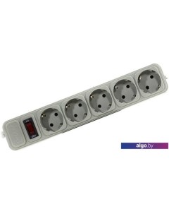 Сетевой фильтр 5 розеток, 3 м, серый (SP-5-3G) Exegate