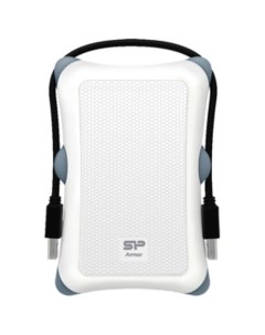 Внешний жесткий диск Armor A30 1TB White (SP010TBPHDA30S3W) Silicon power