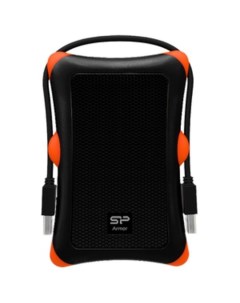 Внешний жесткий диск Armor A30 1TB Black (SP010TBPHDA30S3K) Silicon power