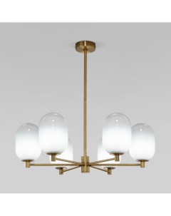 Светильник подвесной (M) 6х40Вт G9 латунь 60161/6 Eurosvet