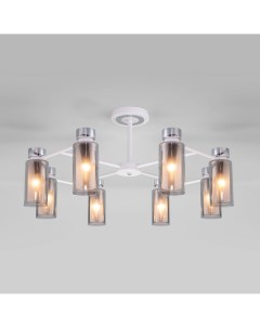 Светильник подвесной (M) 8х15Вт E14 белый 70115/8 Eurosvet