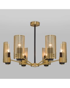 Светильник подвесной (M) 6х60Вт E14 латунь 70139/6 Eurosvet