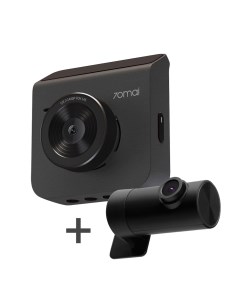 Видеорегистратор Dash Cam A400 (Черный) + камера RC09 70mai