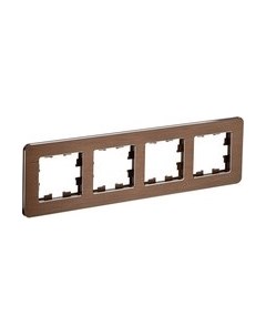 Рамка для выключателей и розеток IEK Brite BR-M42-M-21-K30 Iek