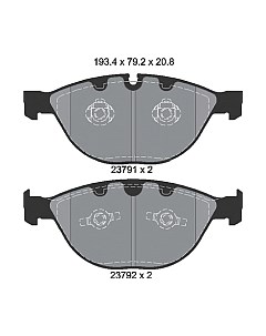 Тормозные колодки Textar 2379101