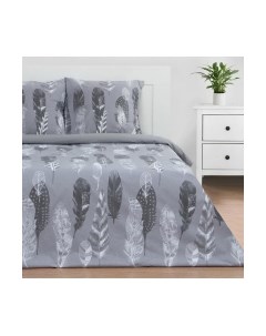 Комплект постельного белья Этель Перья / 5418219