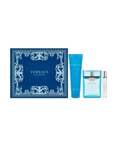 Парфюмерный набор Versace Man Eau Fraiche Туалетная вода+Гель для душа+Миниатюра