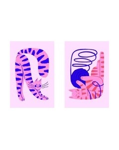 Постеры Citydecor Котик 11