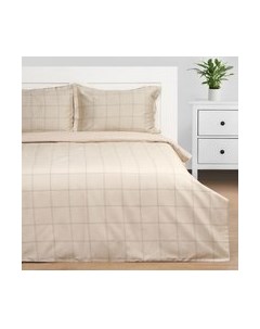 Комплект постельного белья Этель Beige Cage дуэт / 10060124