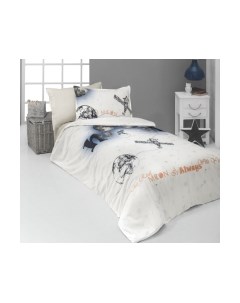 Комплект постельного белья Sarev Поплин 1.5 / N217 Moon Dance Fancy (V1)