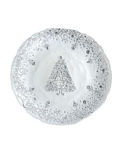 Тарелка столовая обеденная Celebration White / 338-115 Lefard