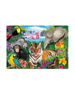 Пазл Тропические животные / 7984270 Puzzle time