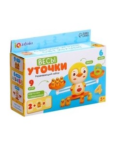 Развивающий игровой набор Zabiaka IQ Весы. Уточки / 10348978