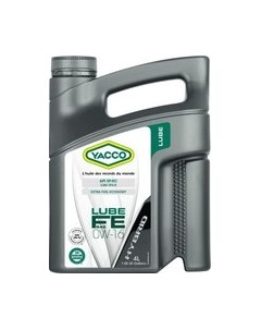 Моторное масло Yacco Lube FE 0W16