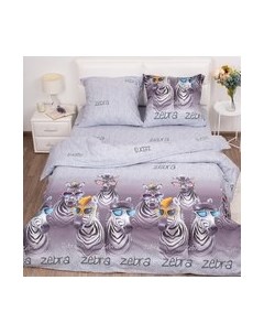 Комплект постельного белья Milanika Зебра 2сп Миланика