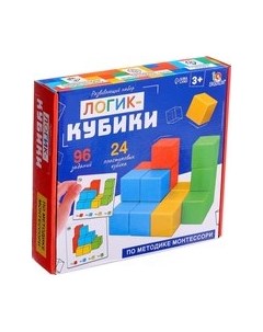 Развивающий игровой набор Zabiaka IQ Логик-кубики / 10385247
