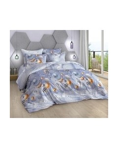 Комплект постельного белья Milanika Молекула 1.5сп Миланика