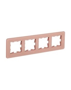 Рамка для выключателей и розеток IEK Brite BR-M42-G-41-K97 Iek