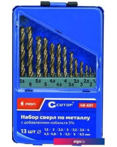 Набор сверл 48-601 (13шт) Cutop