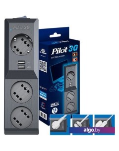Сетевой фильтр Pilot 3G 1.8 м Zis