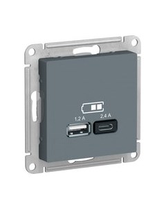 Розетка Systeme (Schneider) Electric AtlasDesign ATN000739 Systeme (schneider) electric