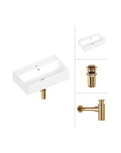 Умывальник Lauter 21855 + клапан 21190G + сифон 21635G