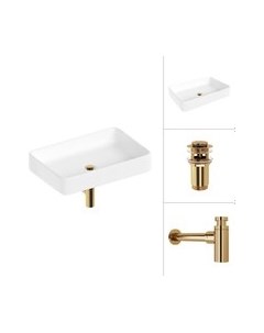 Умывальник Lauter 21842 + клапан 21190G + сифон 21635G