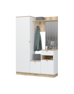 Секция в прихожую Стендмебель Юкки ПР 1400