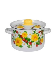 Кастрюля Земляника 1с17я/1 Стальэмаль